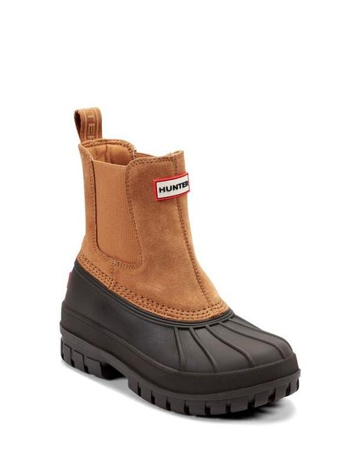 Hunter Brown Sutton Waterproof Duck Boot