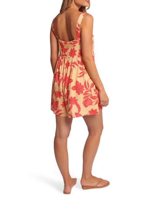 Petal & Pup Orange Nani Floral Romper