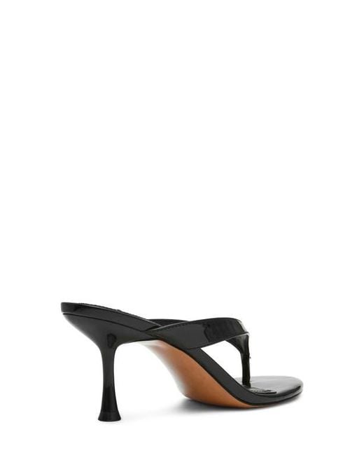 Steve Madden Black Faroh Flip Flop