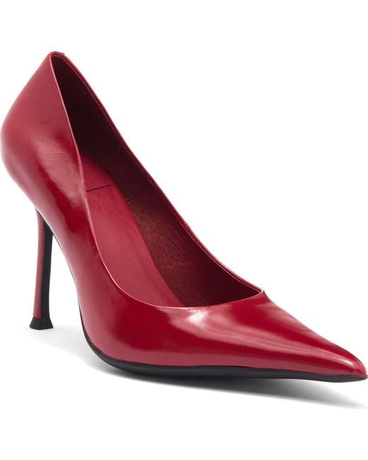 Jeffrey Campbell Red Risktaker Pointed Toe Pump