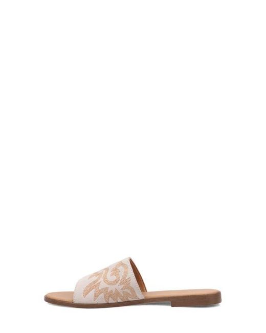 Dingo White Lasso Sandal