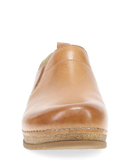 Dansko Natural Meara Milled Leather Clog