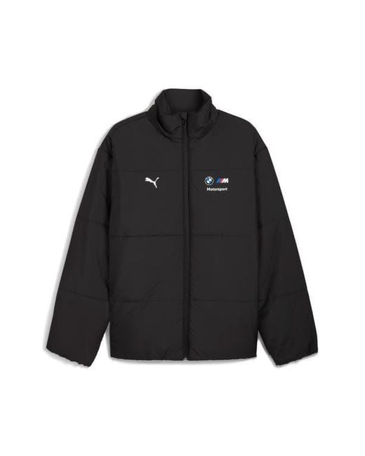 PUMA Black X Bmw M Motorsport Essentials Puffer Jacket for men