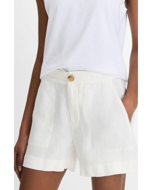 Vince White Hemp Shorts