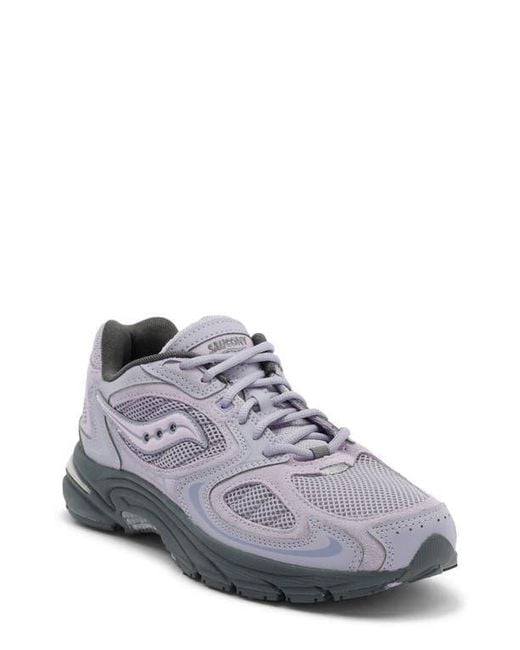 Saucony White Grid Jazz Sneaker