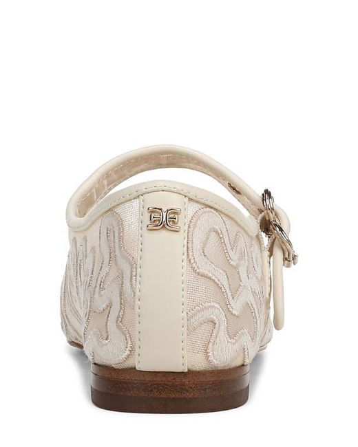 Sam Edelman White Michaela Mesh Flat