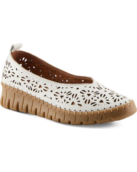 Spring Step Brown Carosa Platform Sneaker