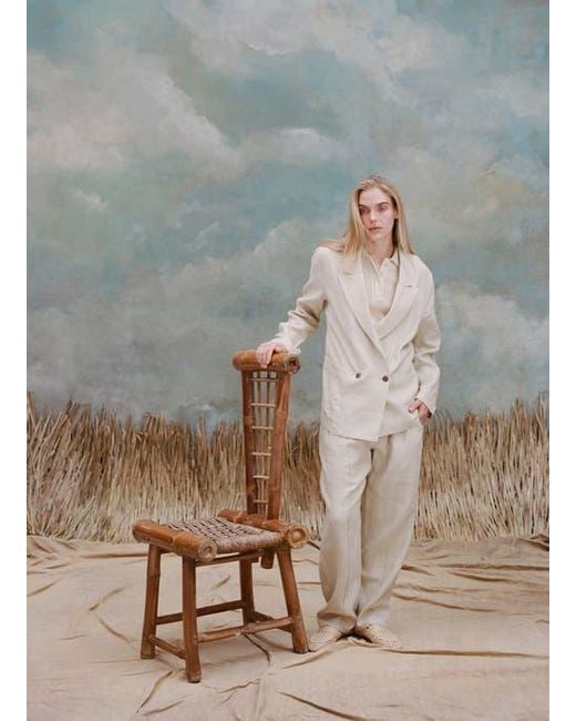 Tombolo White Easy-Going Pants
