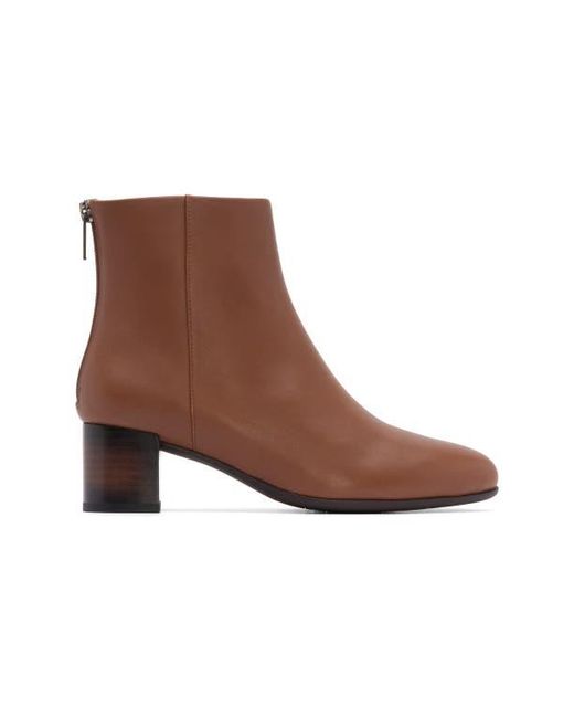 ABEO Brown Plaza Back Zip Boot