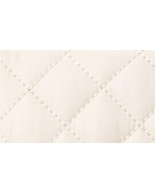 MZ Wallace Pink Astor Diamond Quilted Nylon Convertible Crossbody Bag