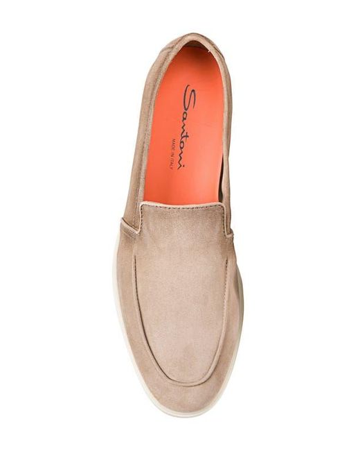 Santoni Natural Malibu Loafer for men