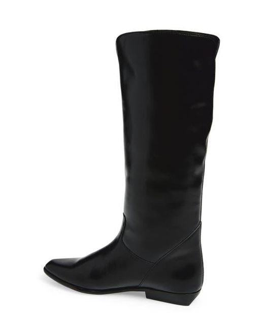Jeffrey Campbell Black Le-Stat Knee High Boot