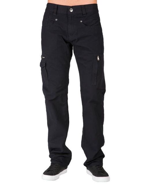 Level 7 Blue Cargo Jeans for men