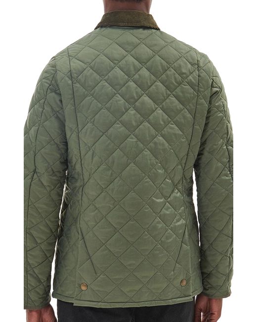 Barbour Heritage Liddesdale Quilted Jacket in Green for Men Lyst