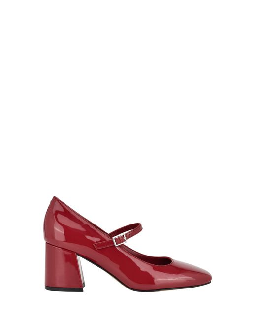 garda block heel pump