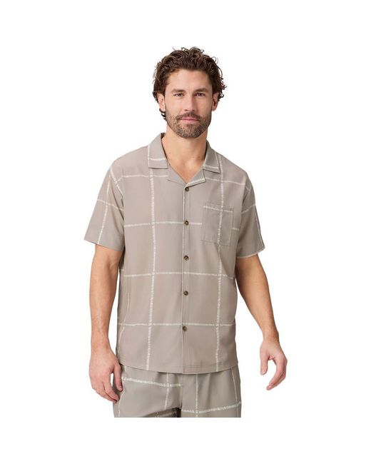 Fabletics Gray The Cabana Button Up for men