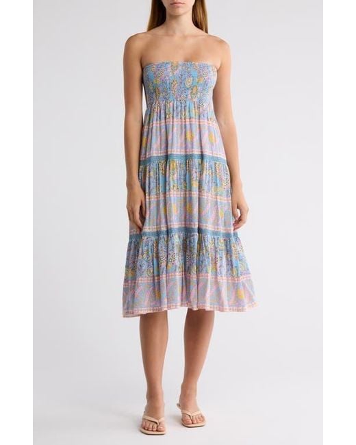 Alicia Bell Women's Mandy Cotton & Silk Cover-Up Maxi Skirt