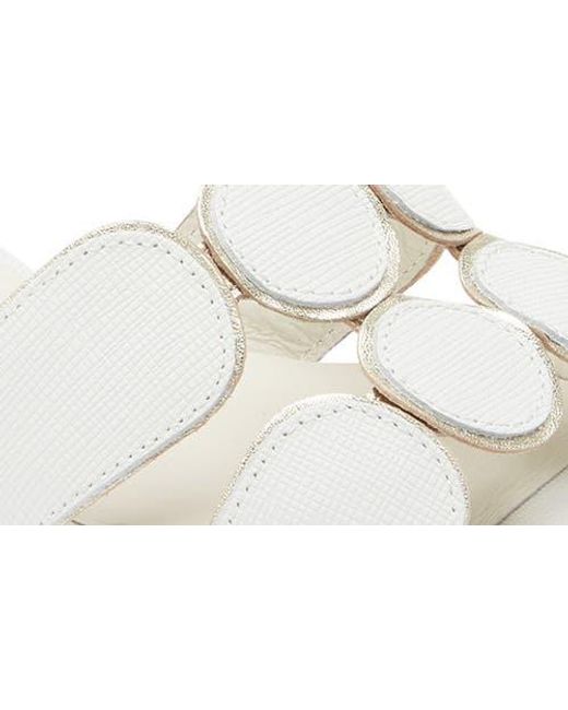 KOKO + PALENKI White Lively Slide Sandal