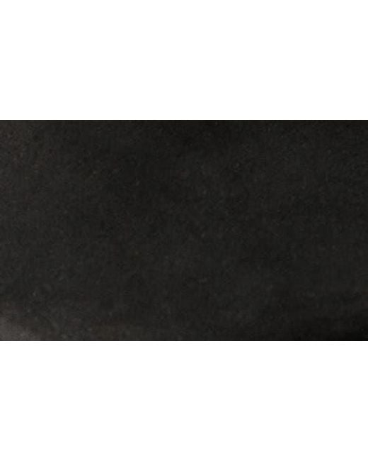 Mango Black Leather Clog