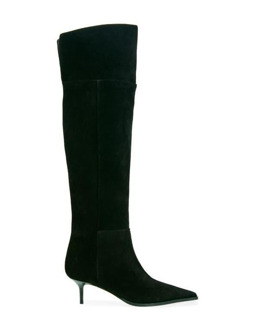 Aeyde Black Zsazsa Knee High Boot