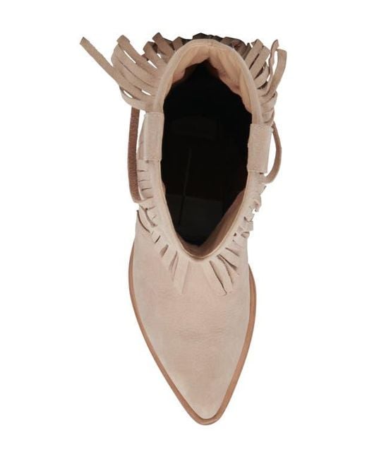 Dolce Vita Brown Kaylie Pointed Toe Western Boot