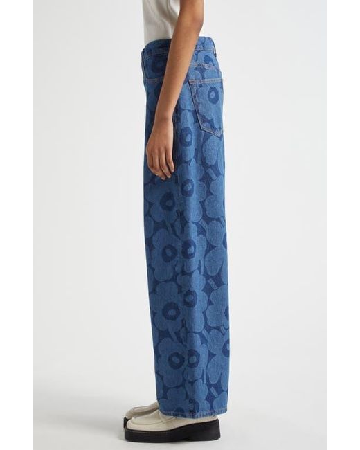 新品！marimekko Maridenim Loose Unikko Marimekko Maridenim Loose Unikko Jeans | Free People