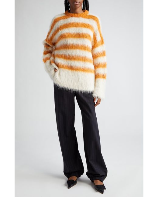 Monse Multicolor Stripe Alpaca & Merino Wool Blend Sweater