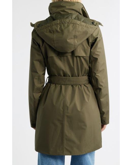 Helly Hansen Green Welsey Ii Insulated Waterproof Trench Coat