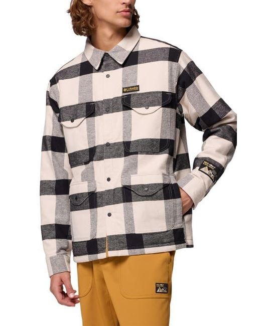 Columbia Multicolor High Cascades Plaid Shirt Jacket for men