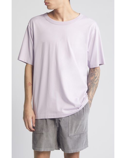 BP. Gray Easy Crewneck Short Sleeve T-shirt for men