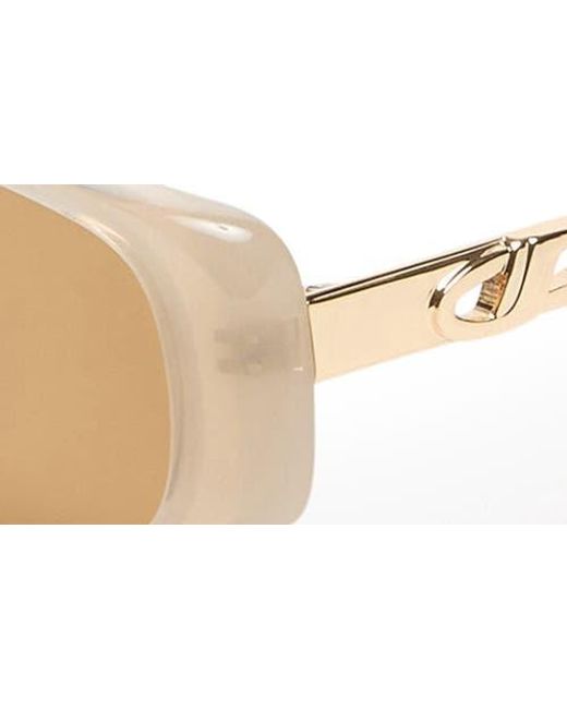 Le Specs Natural Lil' Starlight 54Mm Rectangular Sunglasses for men