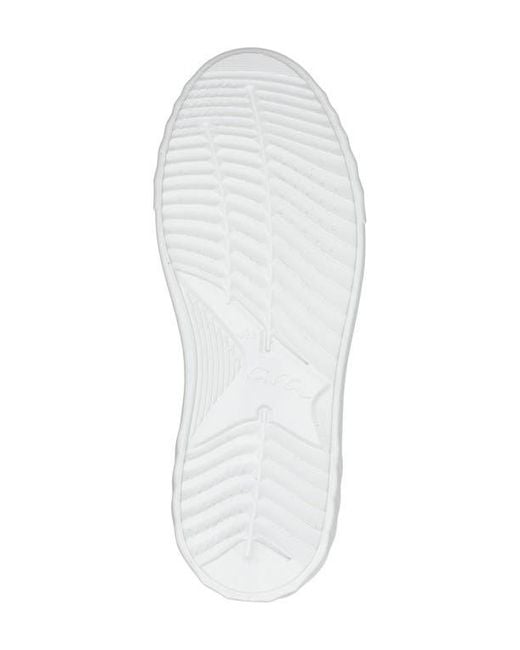 Ara White Mikky Platform Sneaker