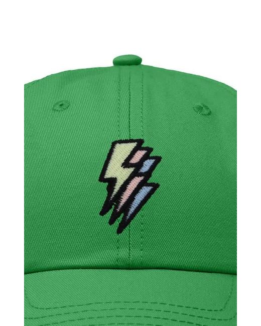 Alix Green Lightning Cap for men