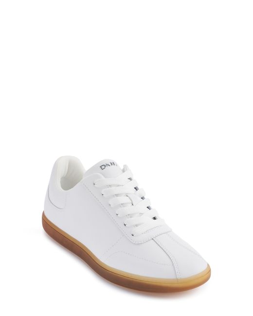 DKNY White Seacliff Sneaker