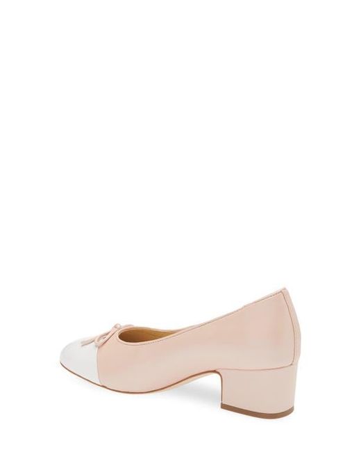Sandy Liang Natural Bow Pump
