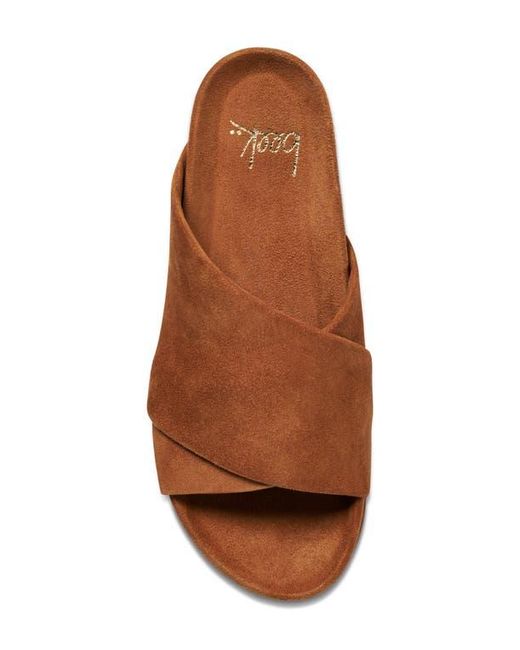 Beek Brown Kea Slide Sandal