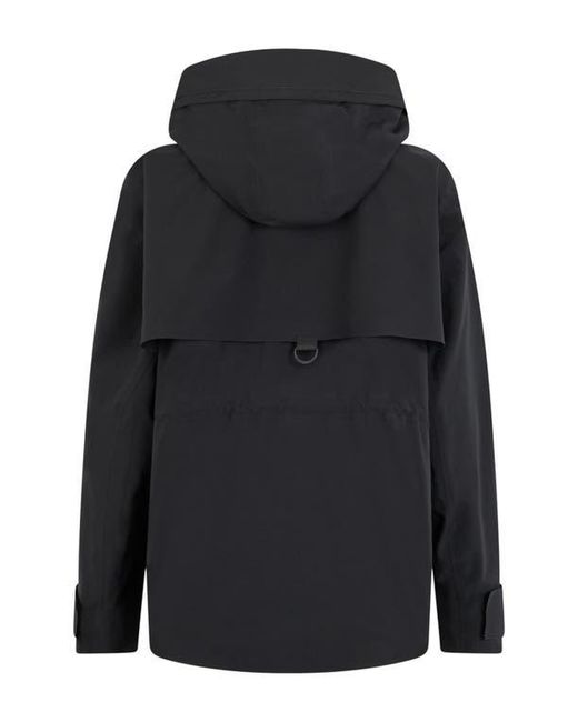 Moose Knuckles Black Laurier Waterproof Ripstop Jacket