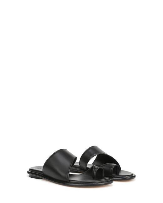 Vince Black Lukas Slide Sandal