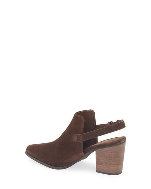 Chocolat Blu Brown Evie Slingback Bootie
