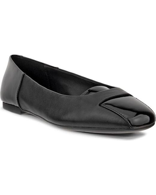 Ecco Black Margot Origami Ballet Flat