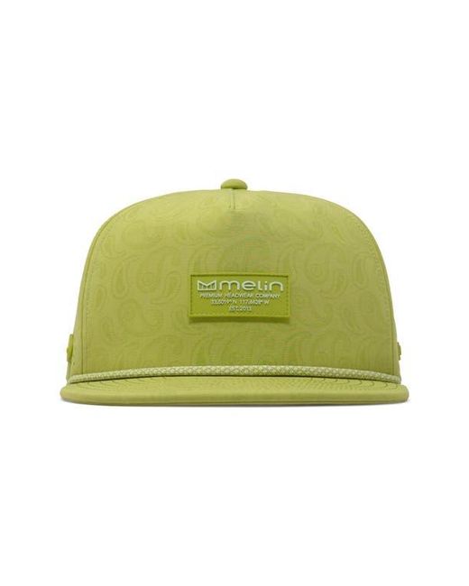 Melin Green Coronado Links Hydro Performance Snapback Hat for men