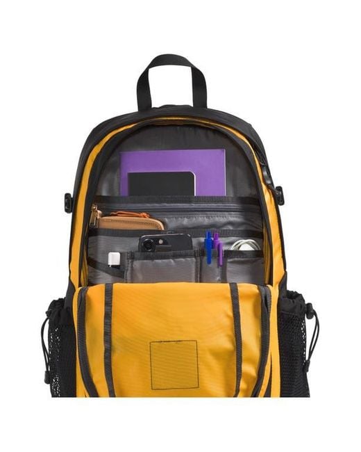 The North Face Yellow Hot Shot Backpack for men