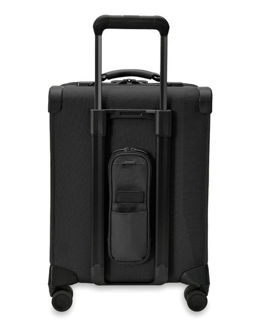 Briggs & Riley Black Baseline Global Spinner Carry-On for men