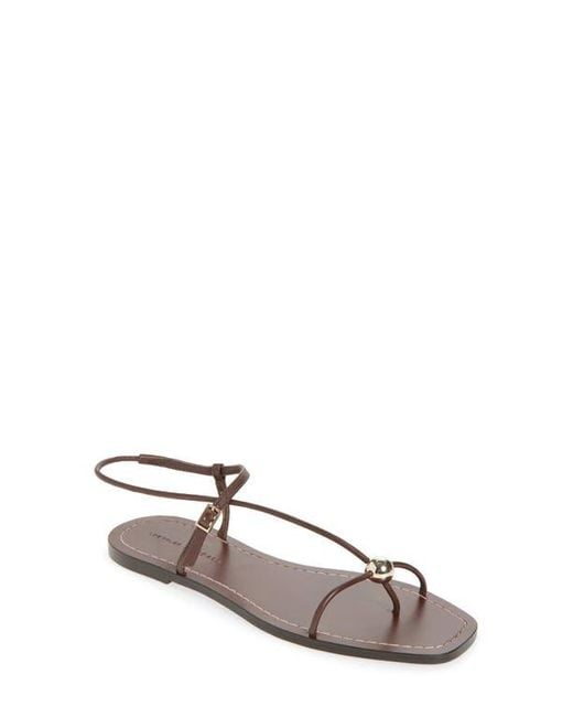 Loeffler Randall Brown Lara Strappy Sandal