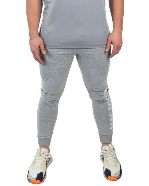 Maceoo Gray Shield Joggers for men
