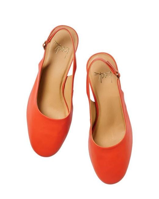 Beek Red Lora Slingback Pump