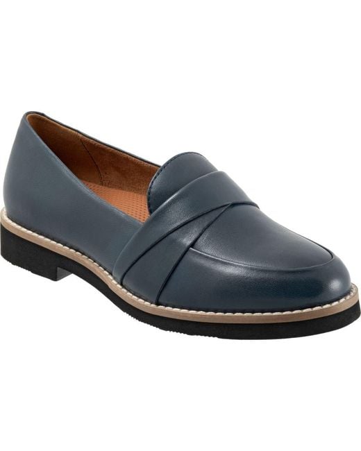 Softwalk® Blue Walsh Loafer