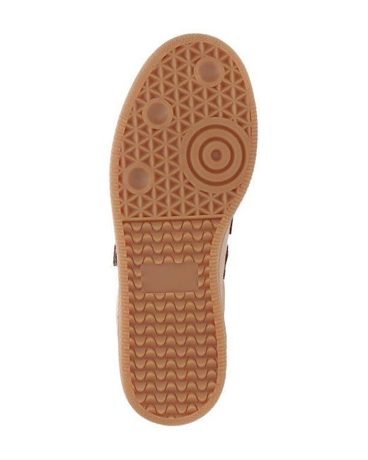Frye Brown Milly 3 Strap Low Top Sneaker
