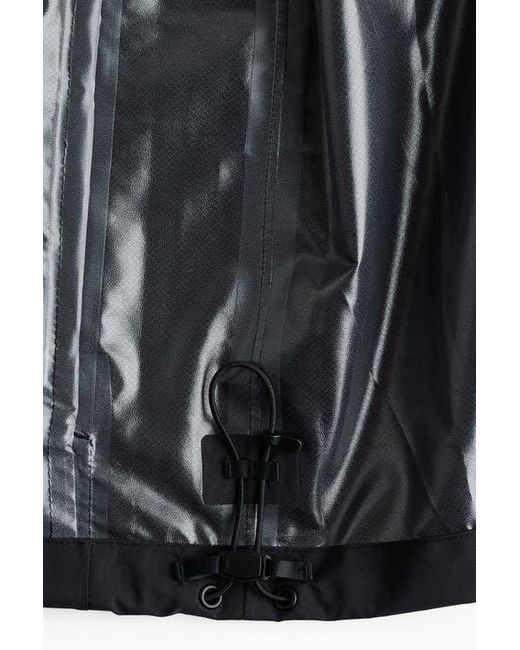 H&M Black Packable Rain Jacket With Stormmove for men