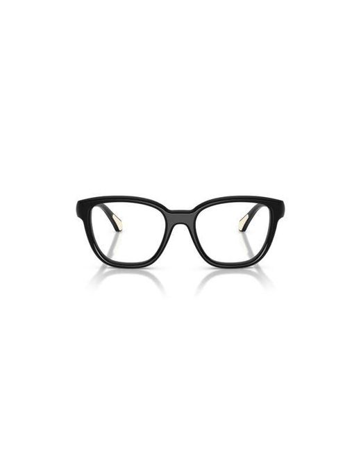 Moncler Black 53Mm Rectangle Optical Glasses